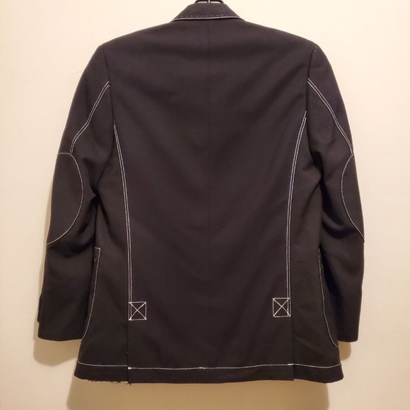 Boys Black James Morgan Blazer Sz 12 and Eighty Eight Long Sleeve Shirt Sz 14 - Picture 6 of 15